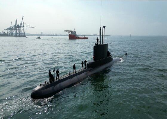Armada Nacional envió potente submarino a un evento de entrenamiento en Estados Unidos