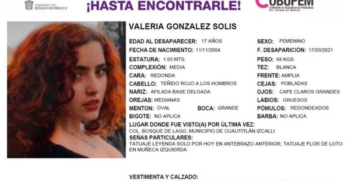 Find with Valeria González Solís, a 17 year old girl who lives in Cuautitlán Izcalli