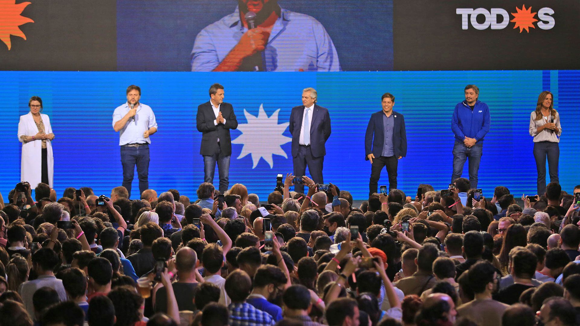 alberto fernandez massa tolosa paz bunker frente de todos elecciones argentina 2021