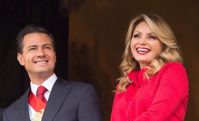 Angélica Rivera y Enrique Peña Nieto