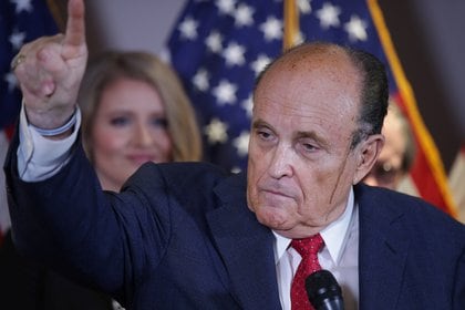 El abogado de Donald Trump, Rudy Giuliani.  Foto: REUTERS / Jonathan Ernst