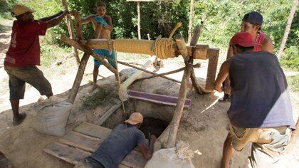 Una mina en el Callao. Foto: Reuters