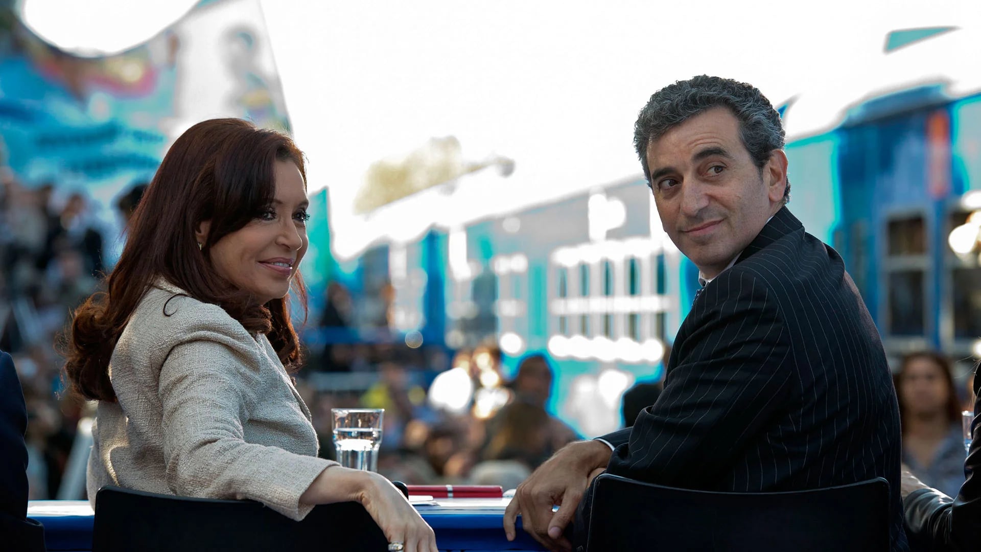 Otras épocas. Cristina Elisabet Kirchner y Florencio Randazzo(NA)