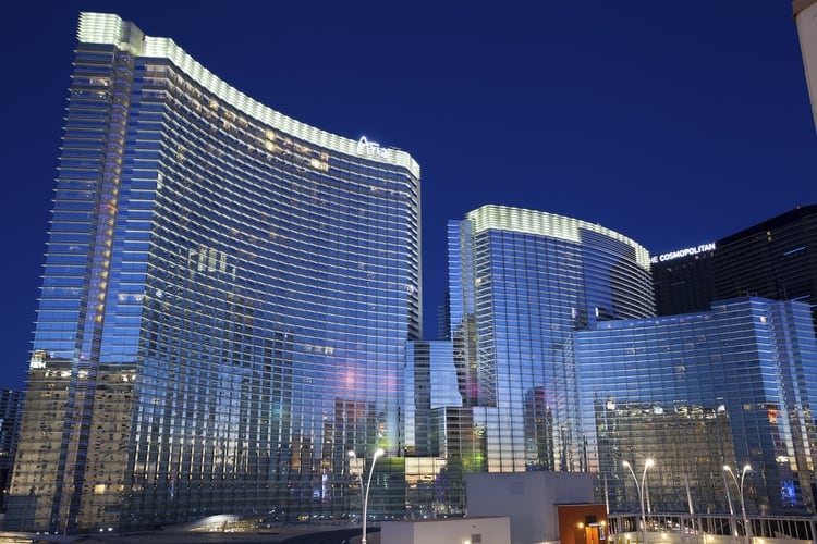 Aria resort y casino (Shutterstock)