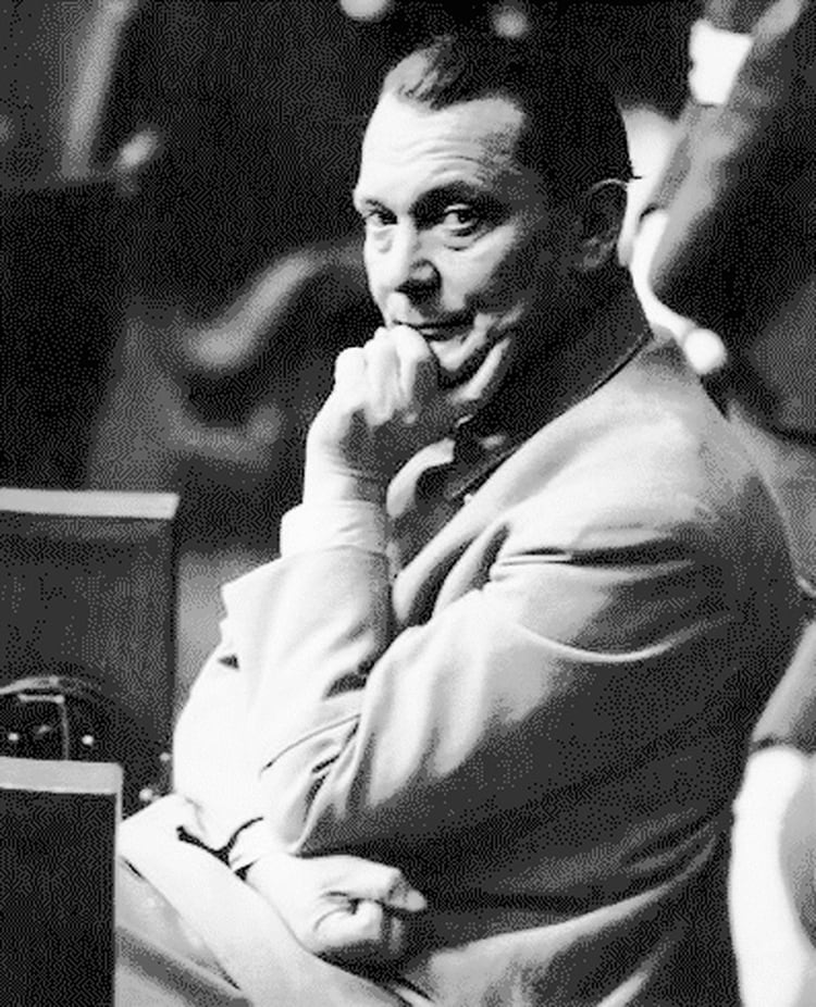 Hermann Göring durante los juicios de Nurenberg