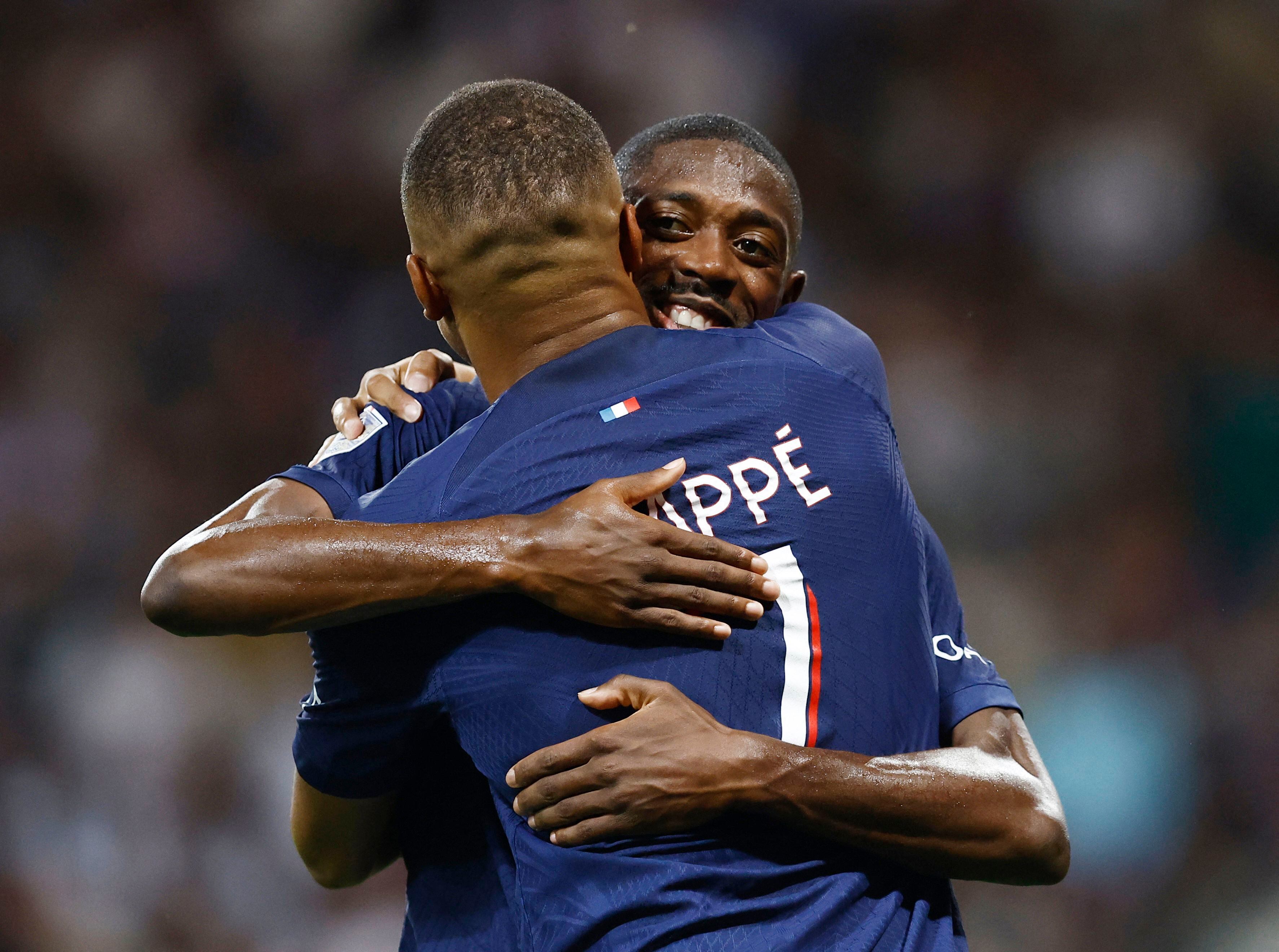 La llegada de Ousmane Dembélé impactó positivamente en la relación Mbappé-PSG (Foto: Reuters)