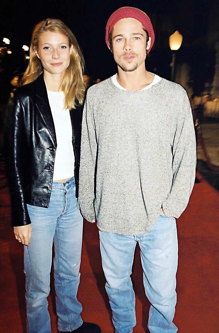 Gwyneth Paltrow y Brad Pitt (Shutterstock)