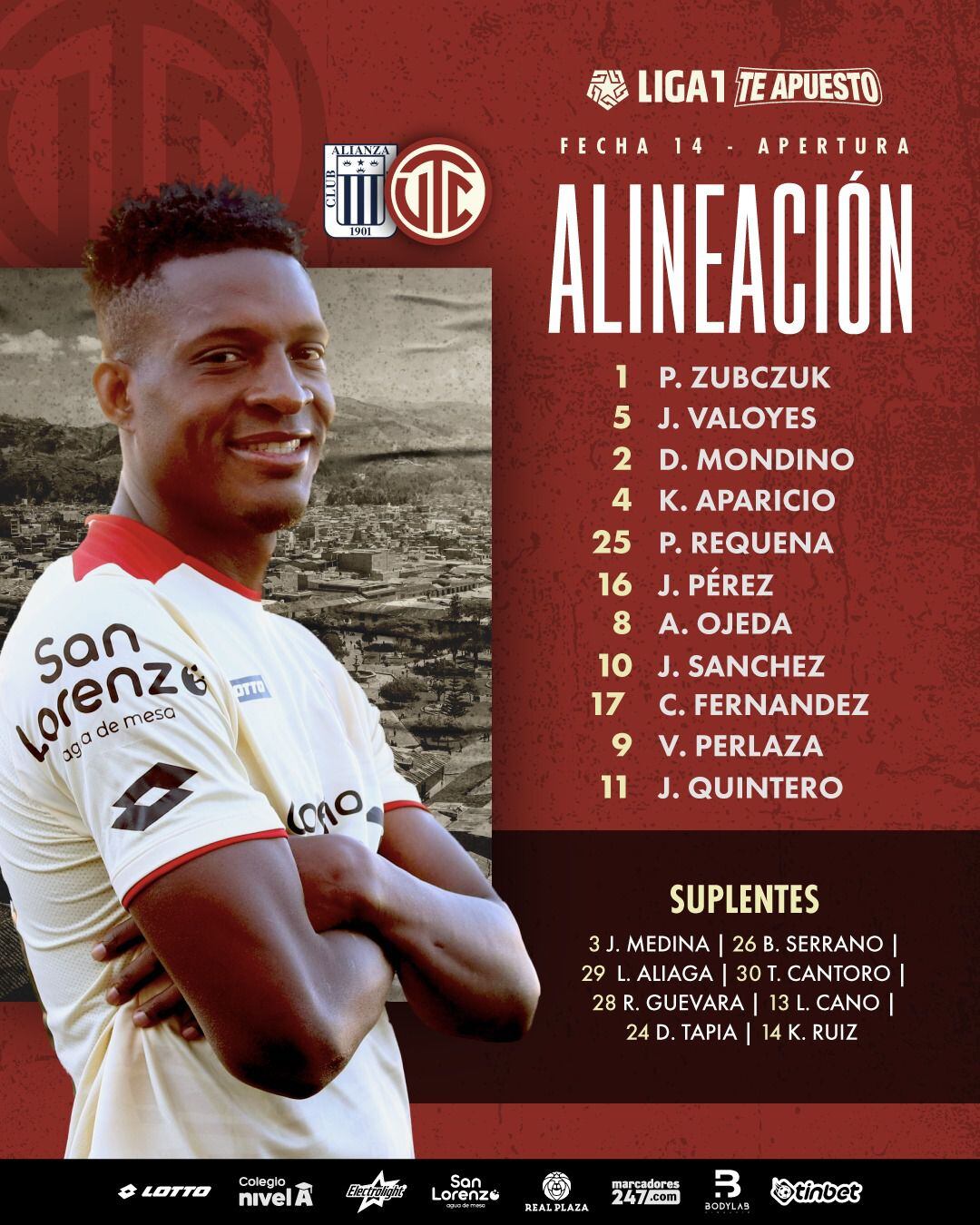 Alianza Lima vs UTC: partido por la Liga 1 2024