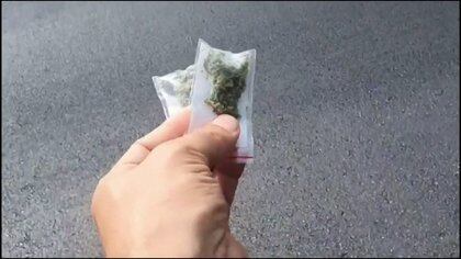 Lanzaron bolsas de marihuana desde un drone en Tel Aviv