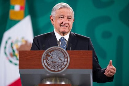 López Obrador no respetó la veda electoral del INE y habló sobre la supuesta entrega de tarjetas del PRI (Foto: Presidencia de México)