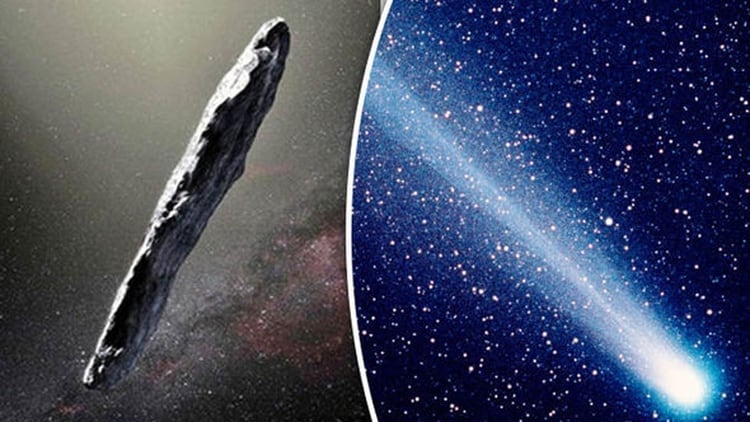 Se registró un exceso de aceleración de Oumuamua lejos del Sol