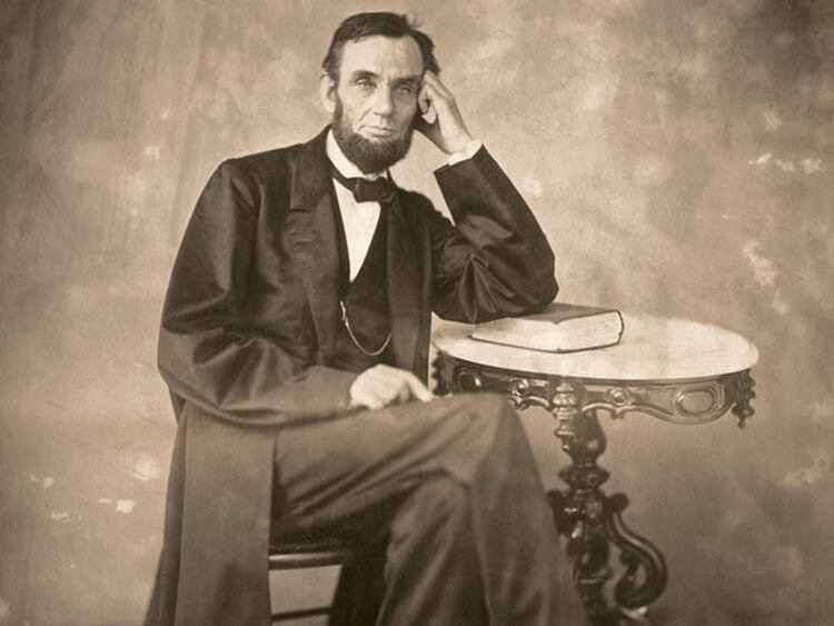 Resultado de imagen para Foto de la asunciÃ³n de la Presidencia de Abraham Lincoln