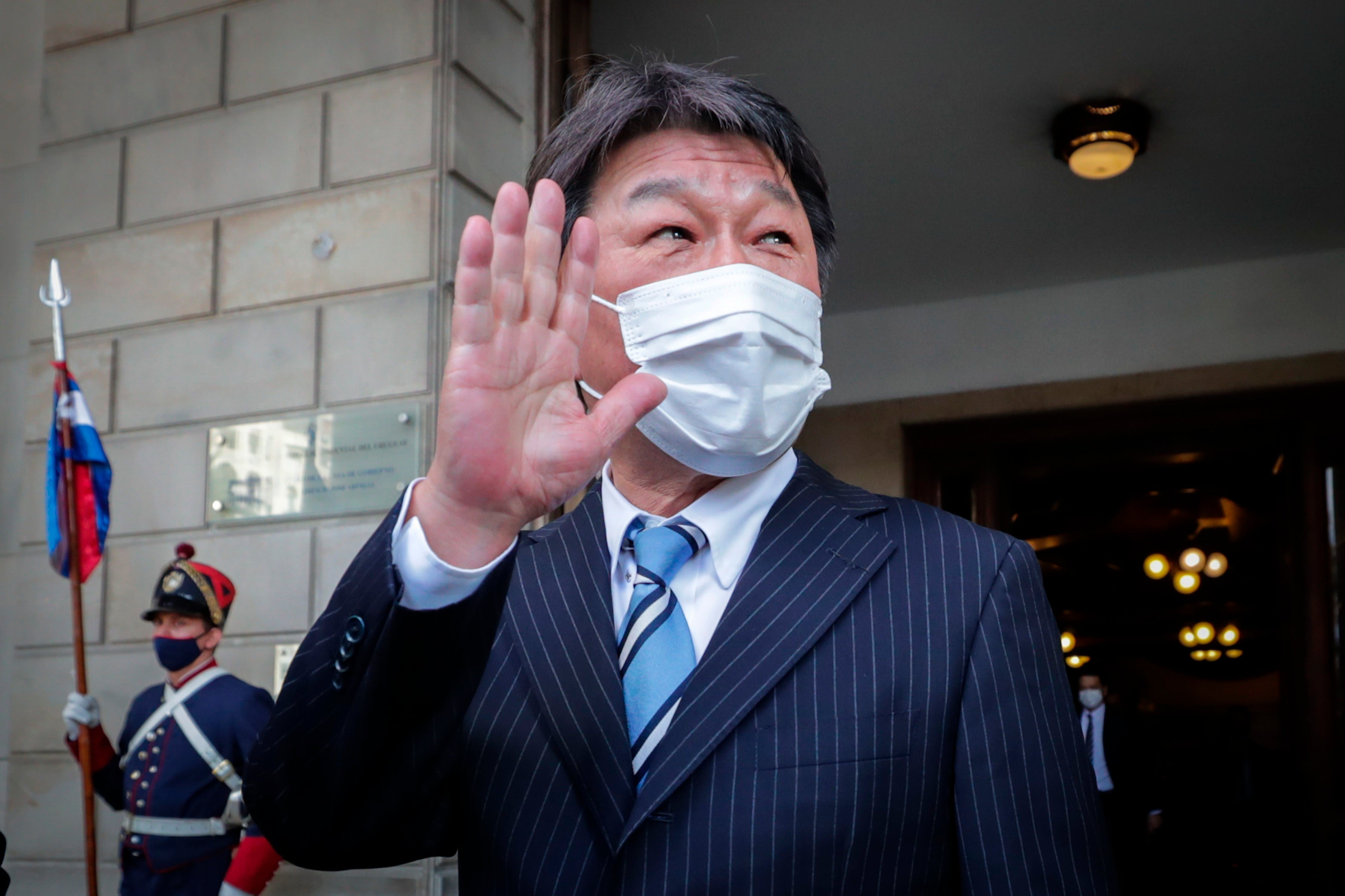 El ministro de Asuntos Exteriores de Japón, Toshimitsu Motegi. EFE/ Raúl Martínez/Archivo
