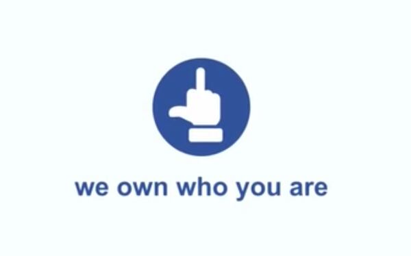 La imagen final del video con que John Oliver parodió el aviso de disculpas de Facebook.