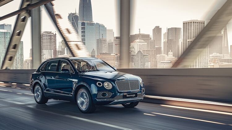 Los rivales: 3, Bentley Bentayga, de lo más exclusivo y también con propulsión híbrida (Prensa Bentley)