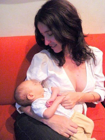Marie con su bebé, Nippur