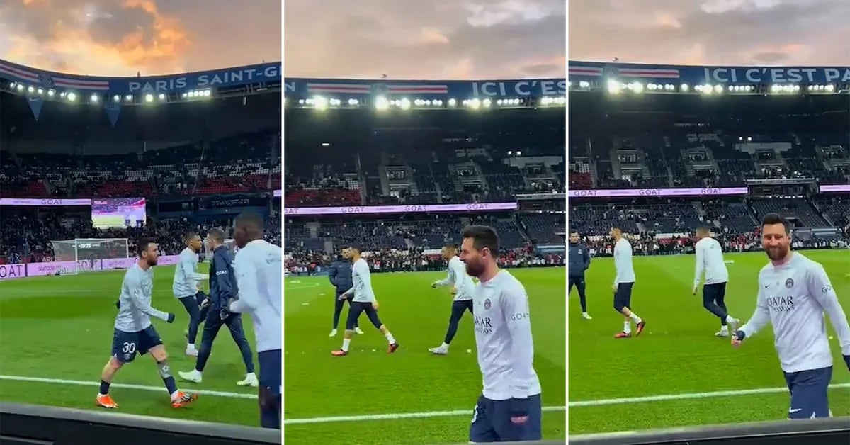 La reazione di Messi dopo aver sentito un grido gli ha ricordato il titolo di Coppa del Mondo per l’Argentina