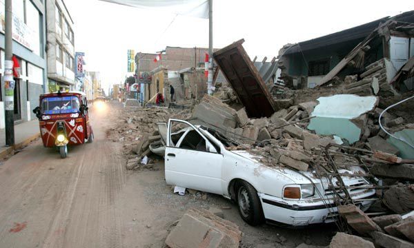 Terremoto en Perú en el 2016 (AP)