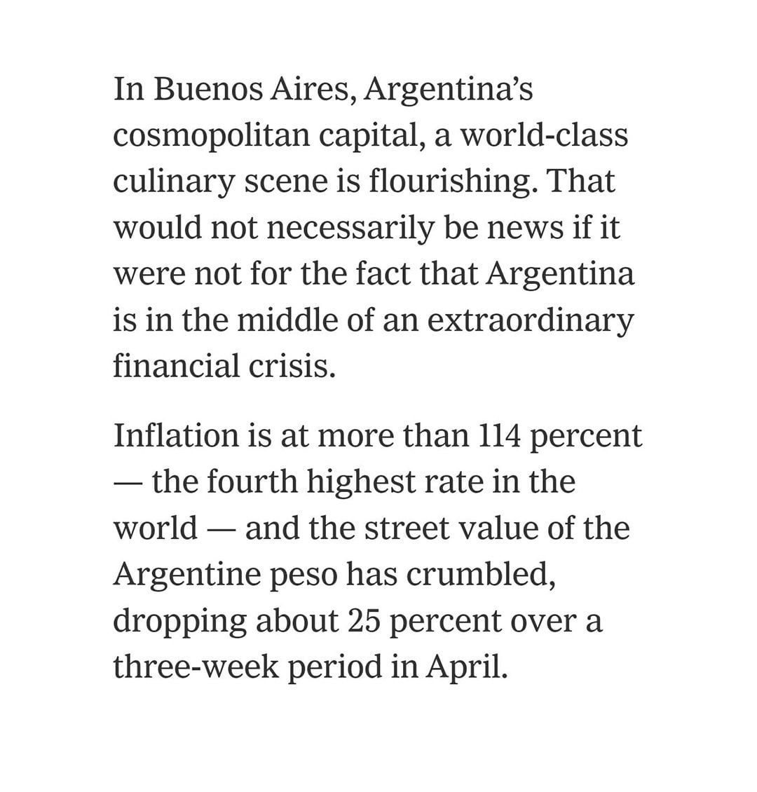 nyt argentina inflación consumo 3