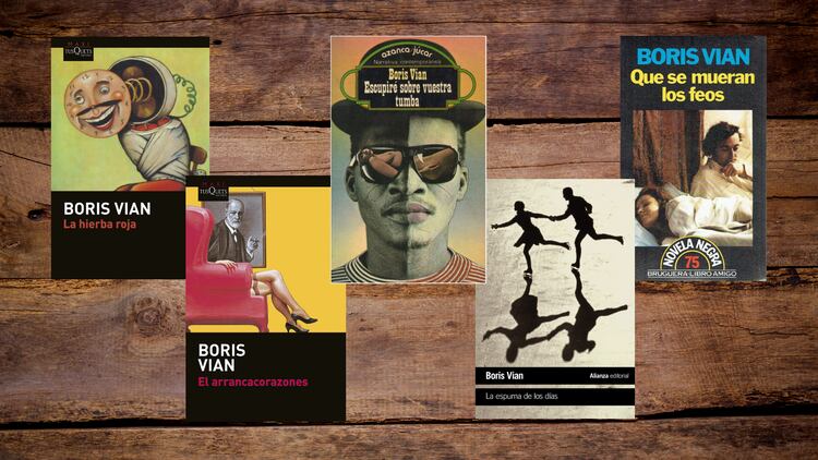 Cinco libres imprescindibles de Boris Vian