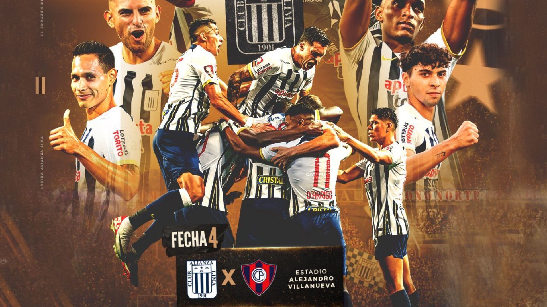 Alianza Lima recibirá a Cerro Porteño por la fecha 4 de la Copa Libertadores 2024.