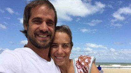 Cecilia Ruffa y Emiliano Fernandes Delgado (Fotos: Instagram)