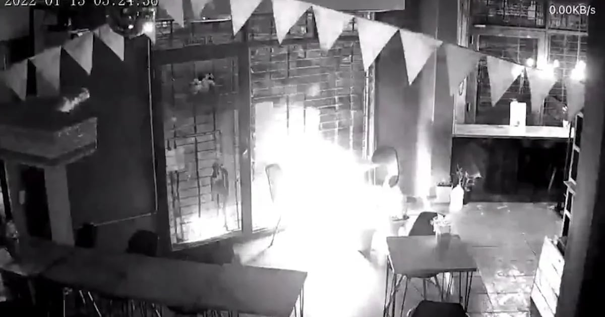 The video of the arson attack on an LGBT cultural space in Palermo