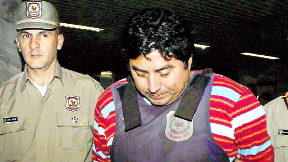 Marco Estrada González, el enemigo histórico de "Mariños", hoy preso en Marcos Paz.