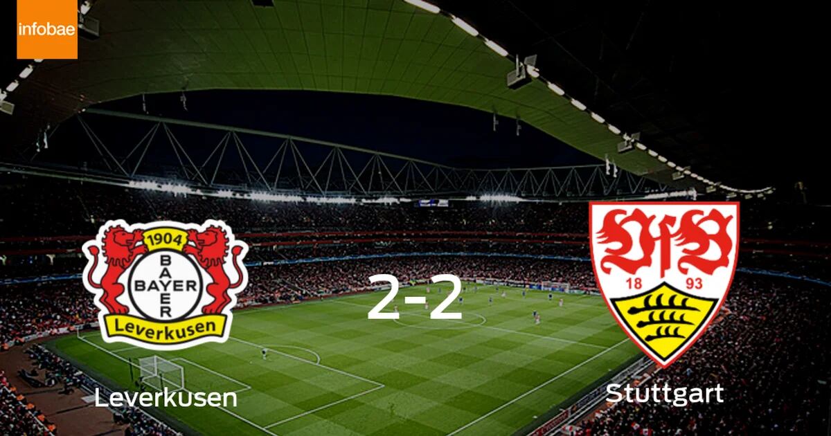 Bayer Leverkusen and Stuttgart share the points and draw 2-2