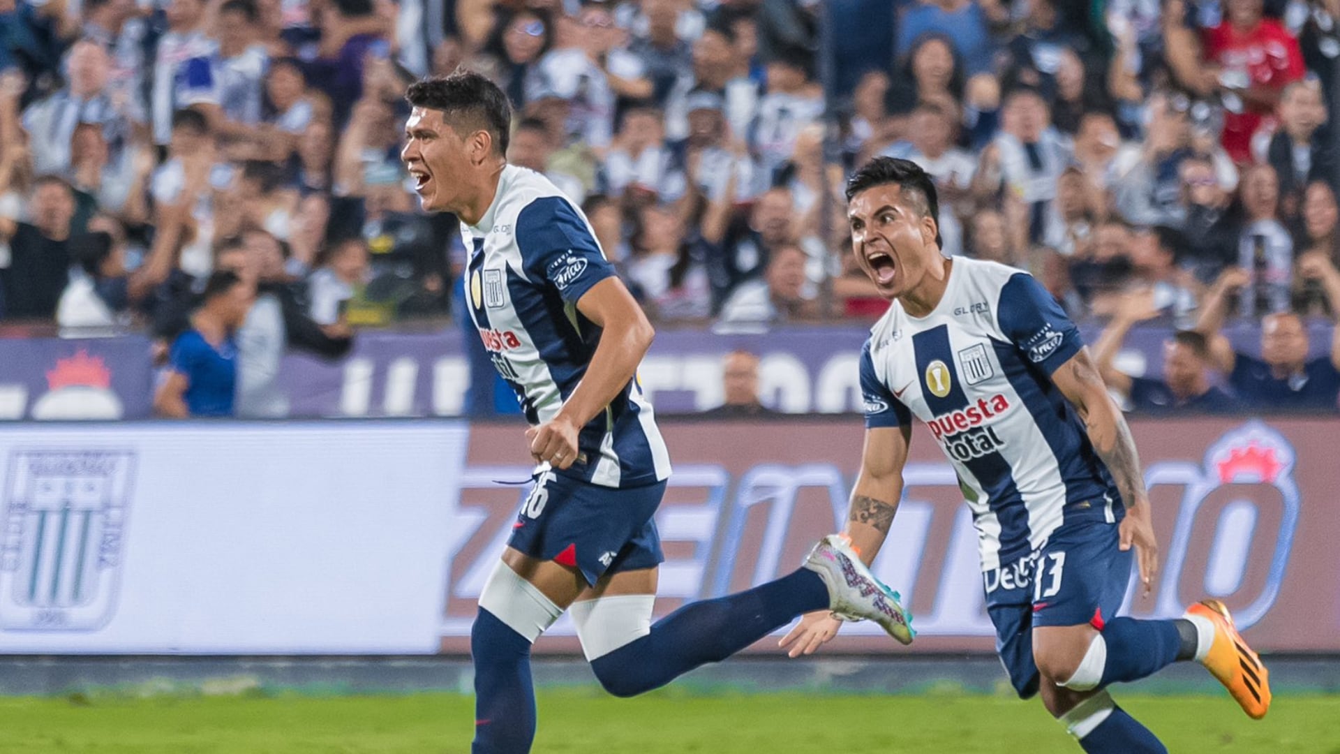 Gol de Jesús Castillo para el 1-0 de Alianza Lima vs Binacional. (Liga 1 MAX)