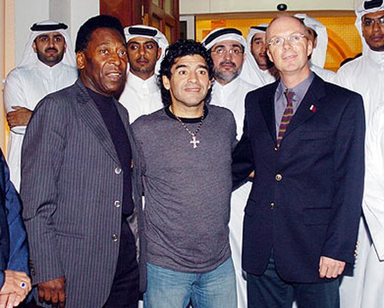 Maradona Y Pele Otra Vez Juntos Infobae