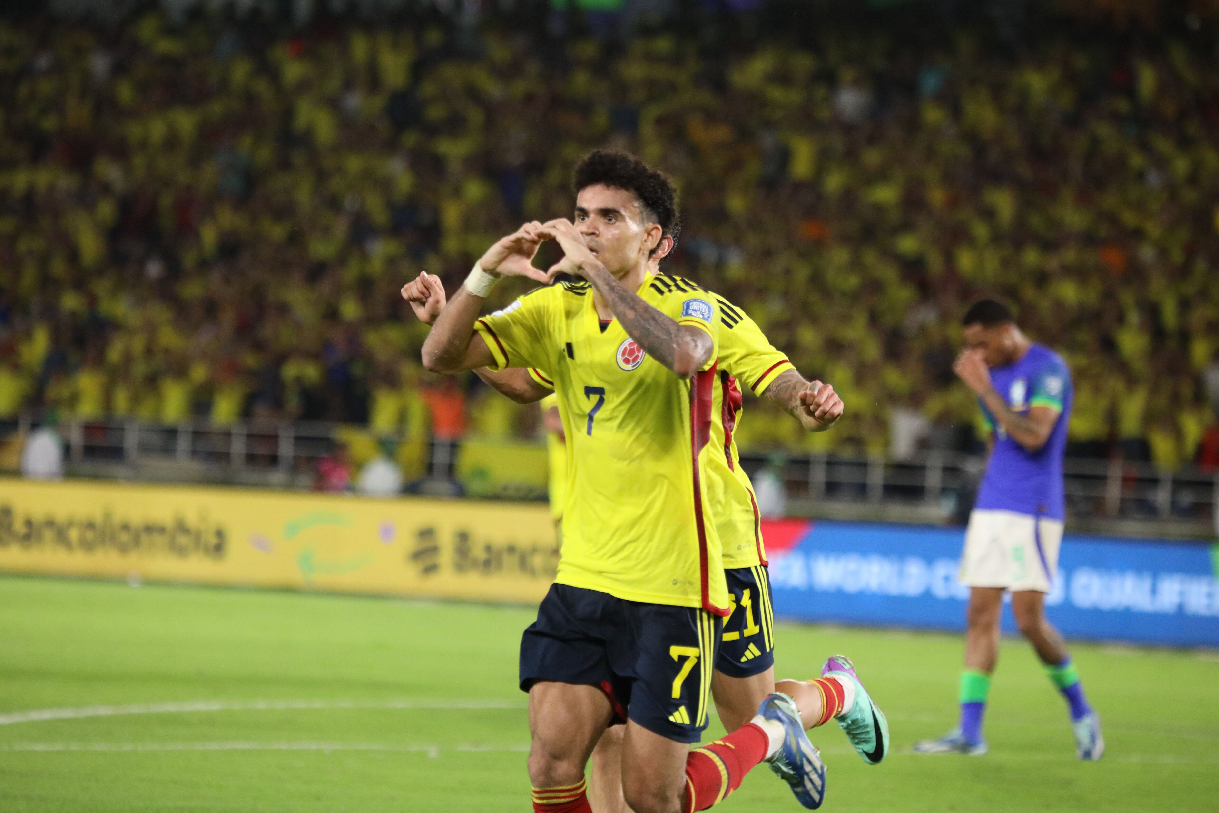 Luis Díaz, la figura de la selección Colombia