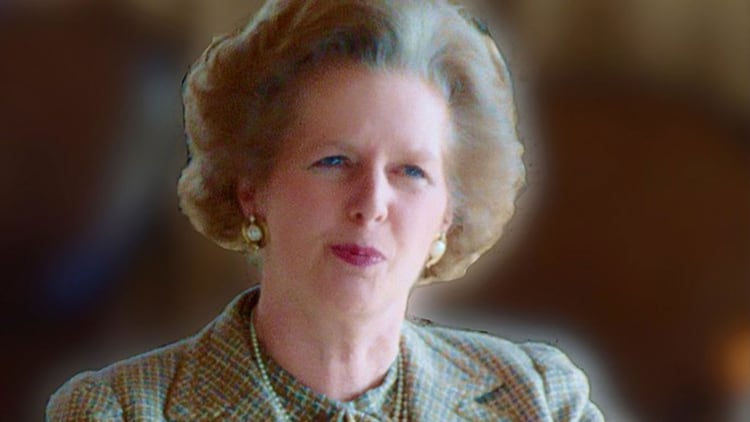 Margaret Thatcher era la primera ministra del Reino Unido al estallar la guerra por las Malvinas