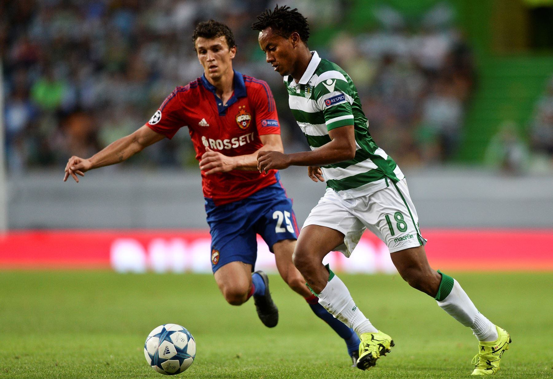 André Carrillo permaneció cinco temporadas en Sporting Lisboa.