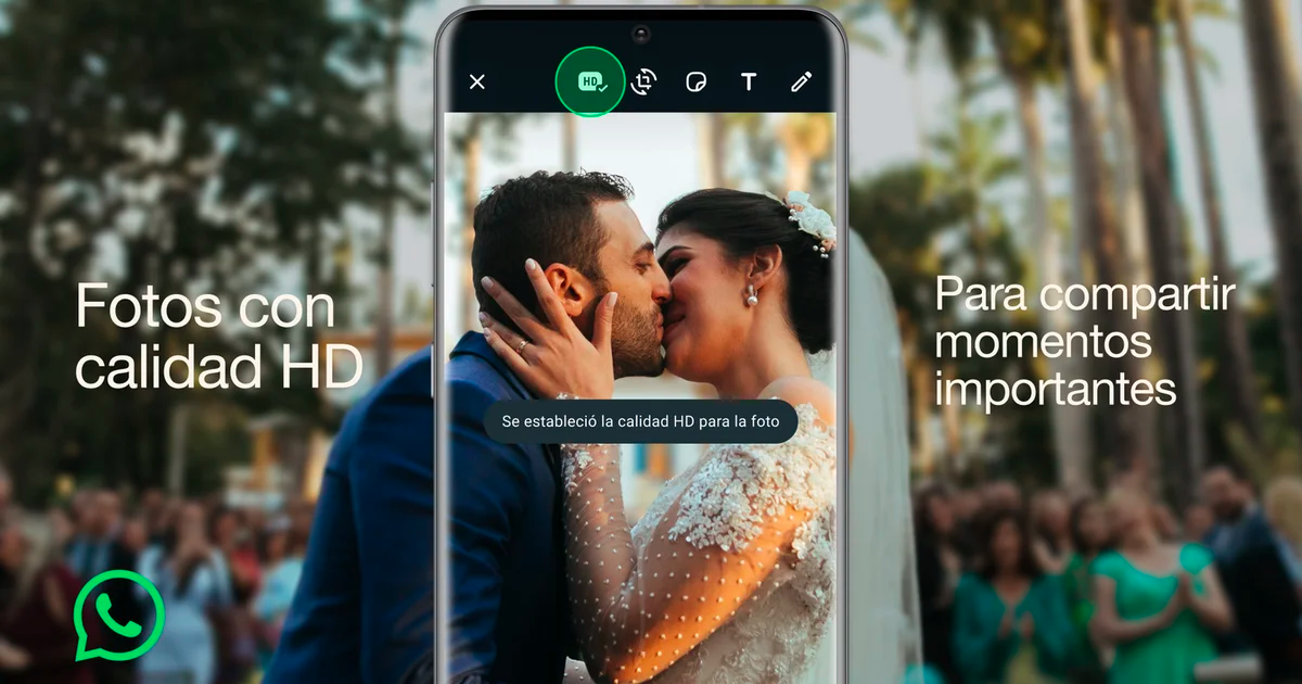 WhatsApp bietet eine neue Möglichkeit, Bilder zu versenden: wie man sie in High Definition ansieht