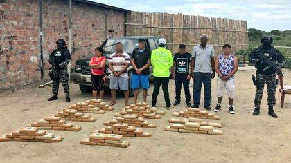 27/02/2021 Paquetes de cocaína incautados en Ecuador
POLITICA SUDAMÉRICA ECUADOR
POLICÍA DE ECUADOR 