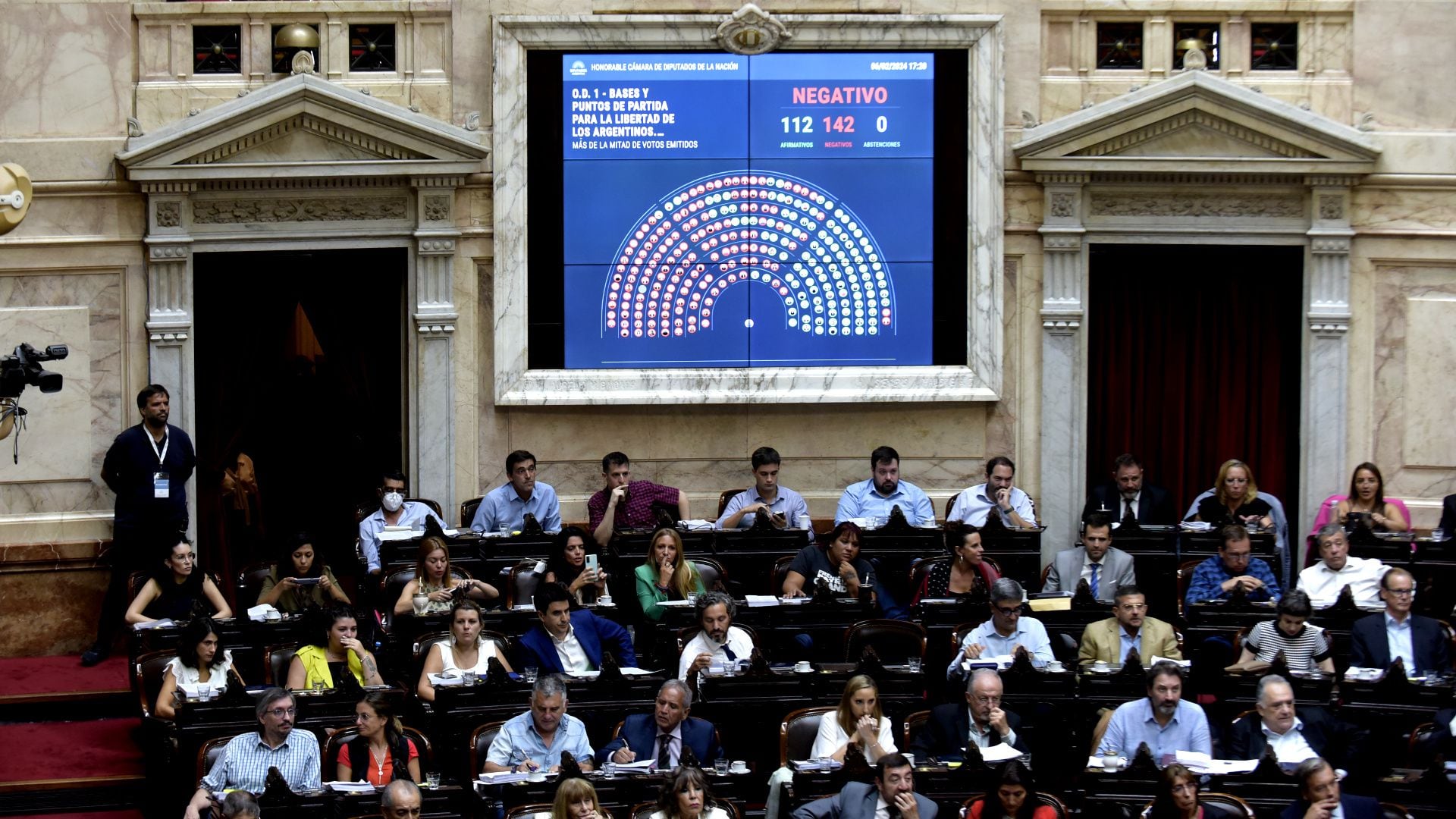 La Cámara de Diputados debate en particular la Ley Ómnibus