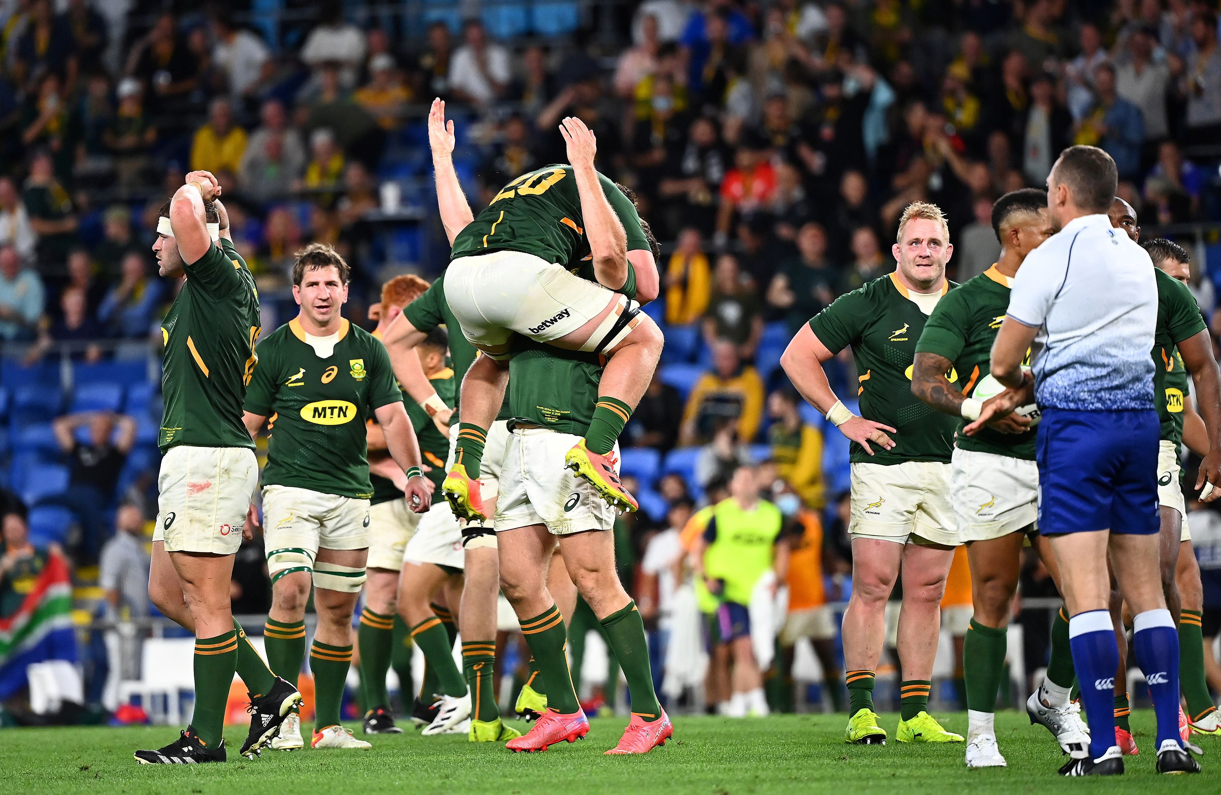 Sudáfrica es uno de los candidatos a ganar el Mundial de rugby (REUTERS)