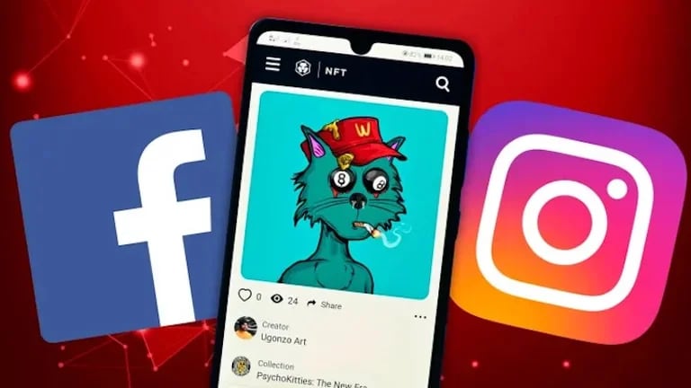 NFT posts can now be made on Instagram and Facebook
