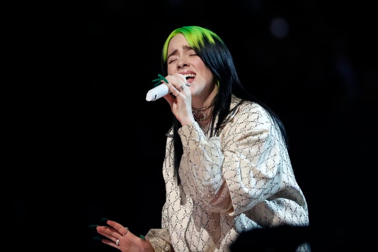 La cantante Billie Eilish es una de las promotoras de los conciertos 