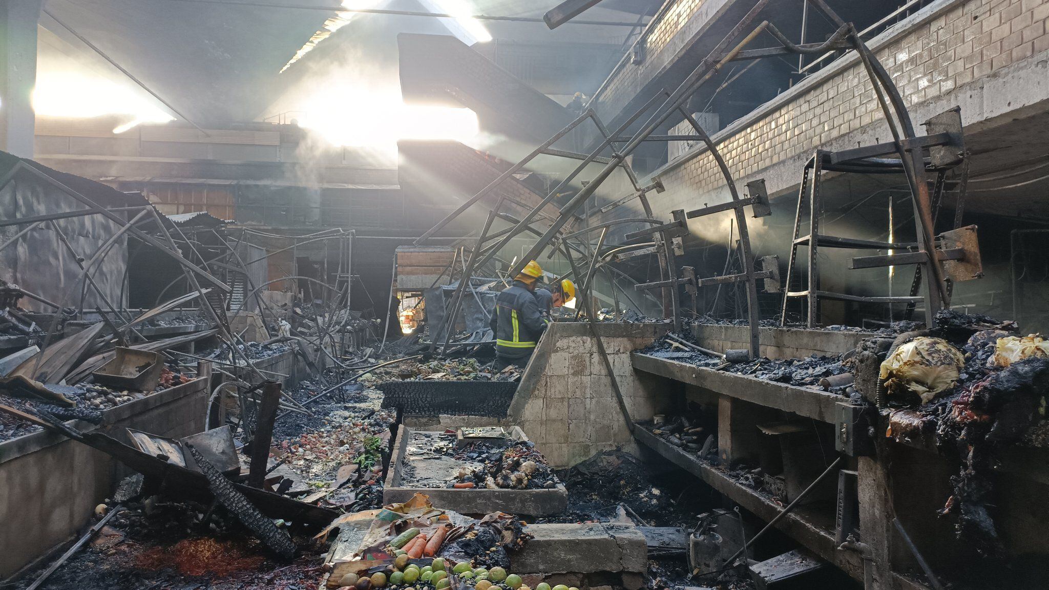 Incendie du marché San Juan de Dios