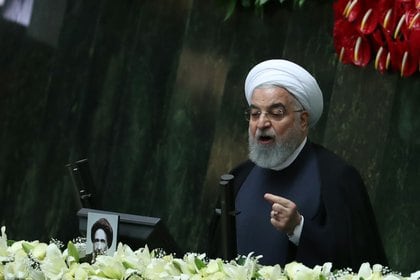 El presidente de Irán, Hassan Rouhani. EFE/EPA/ABEDIN TAHERKENAREH/Archivo
