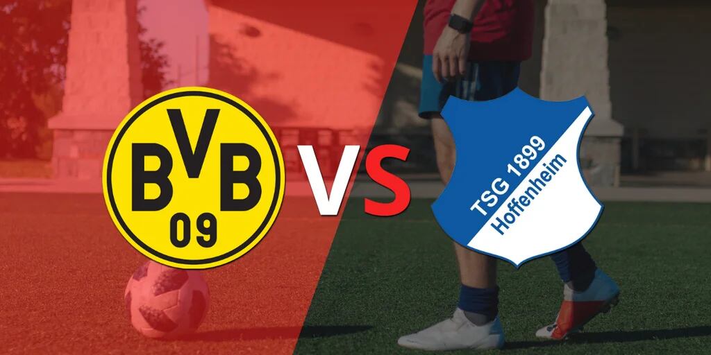 Hoffenheim enfrenta a Borussia Dortmund para subirse a la cima