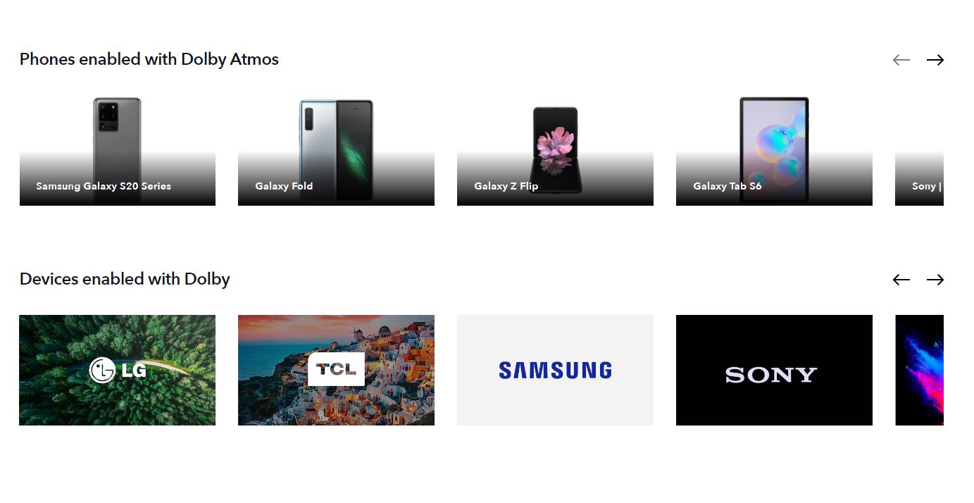 Apple no es la única marca cuyos dispositivos soportan la tecnología Dolby Atmos. (Dolby)