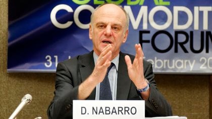 David Nabarro, uno de los seis enviados especiales de la OMS al Covid-19