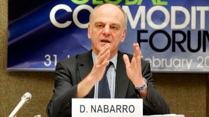 David Nabarro, uno de los seis enviados especiales de la OMS para la COVID-19 