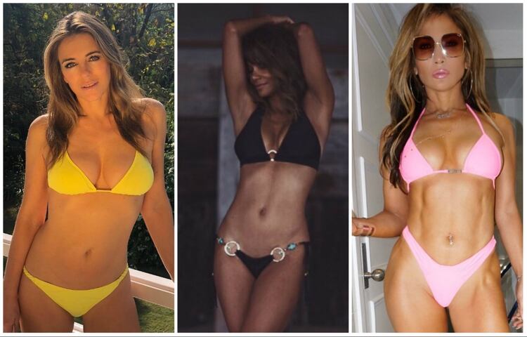 Liz Hurley, Halle Berry y Jennifer Lopez lucen igual de bien que hace décadas (Instagram)