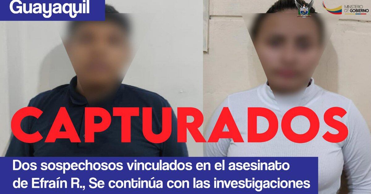 The Gobierno Ecuadorian announced the detention of suspects by the TV presenter’s presenter Efraín Ruales