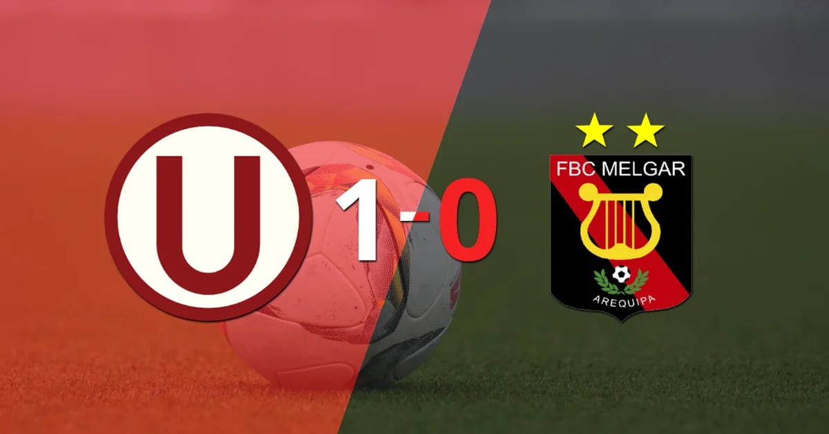 With just one goal, Universitario beat Melgar in Monumental de la U