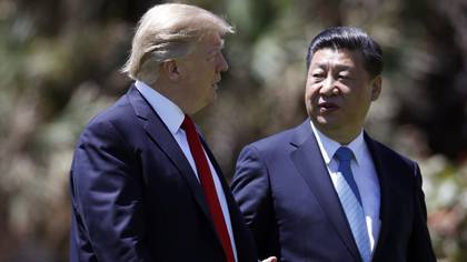 Donald Trump y Xi Jinping (AP Photo/Alex Brandon, archivo)